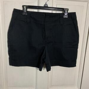 Dockers Black Bermuda Shorts Cotton Blend size 12P